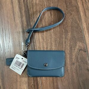 NWT Coach Card Case, with strap